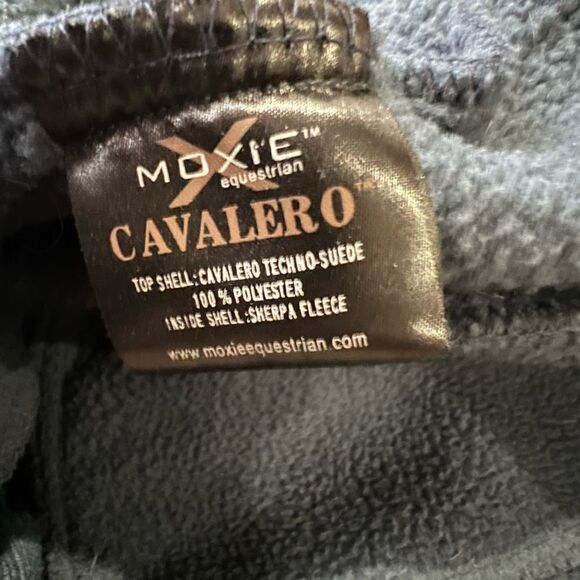 Moxie Equestrian Cavalero Techno-Suede Sherpa-Lined Vest -Men’s Size Large Navy - Picture 8 of 8